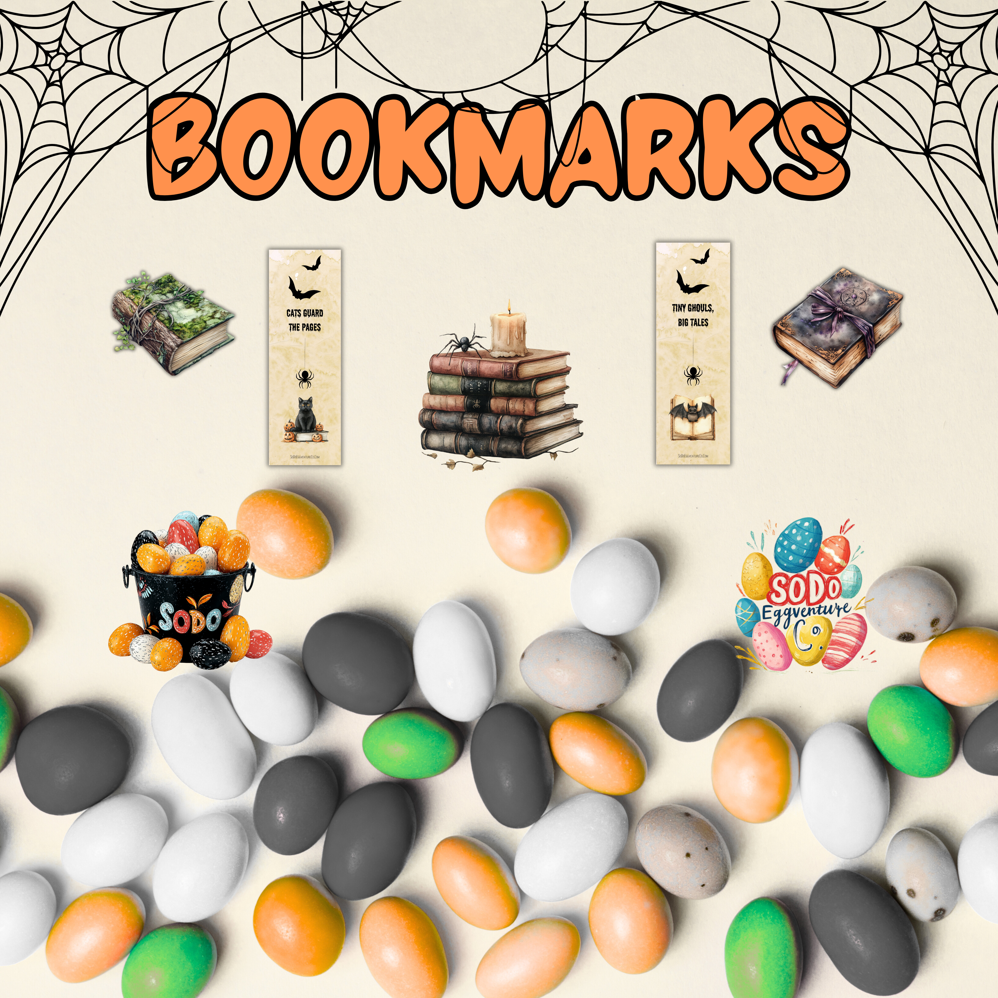 🔖 Halloween Bookmarks