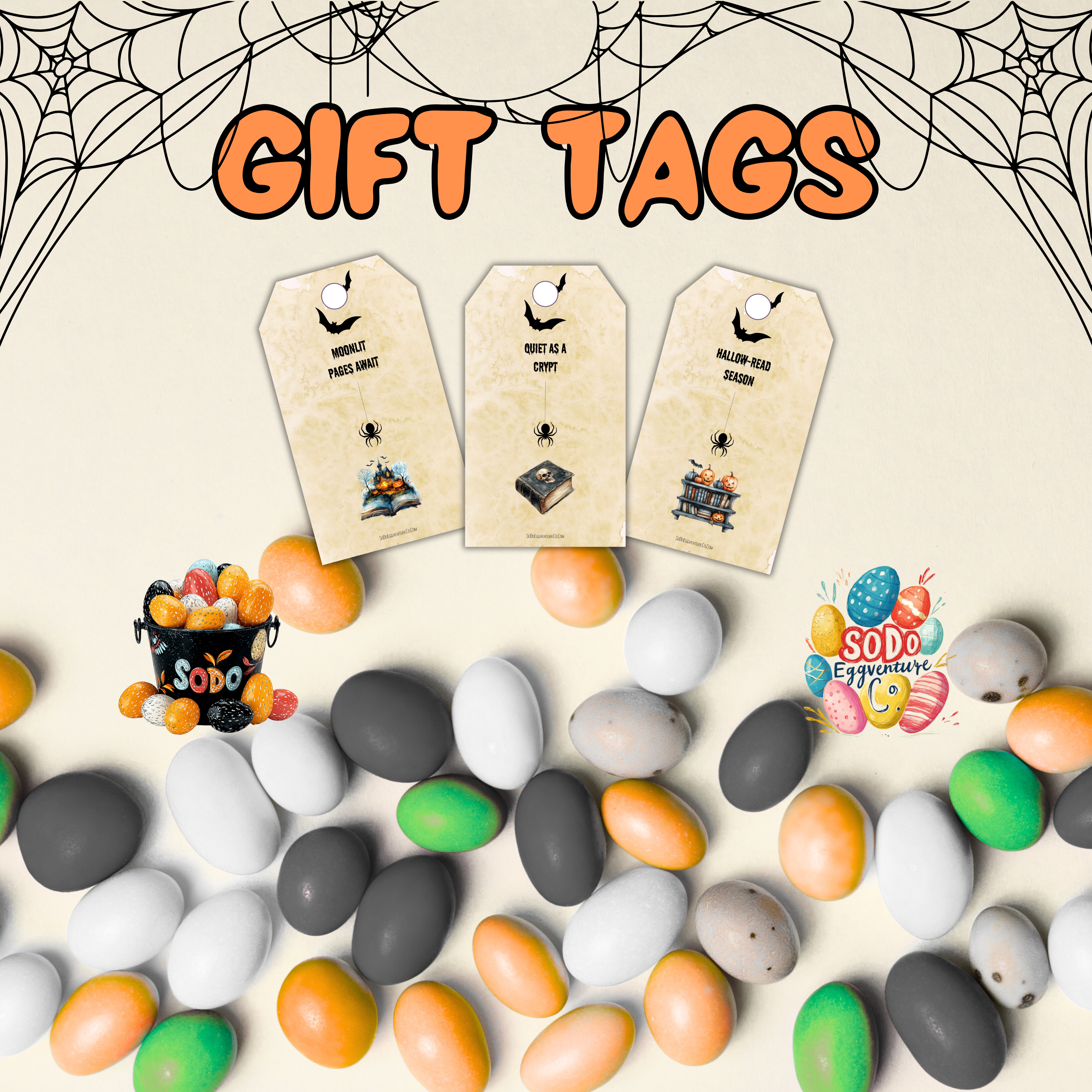 🎁 Halloween Gift Tags