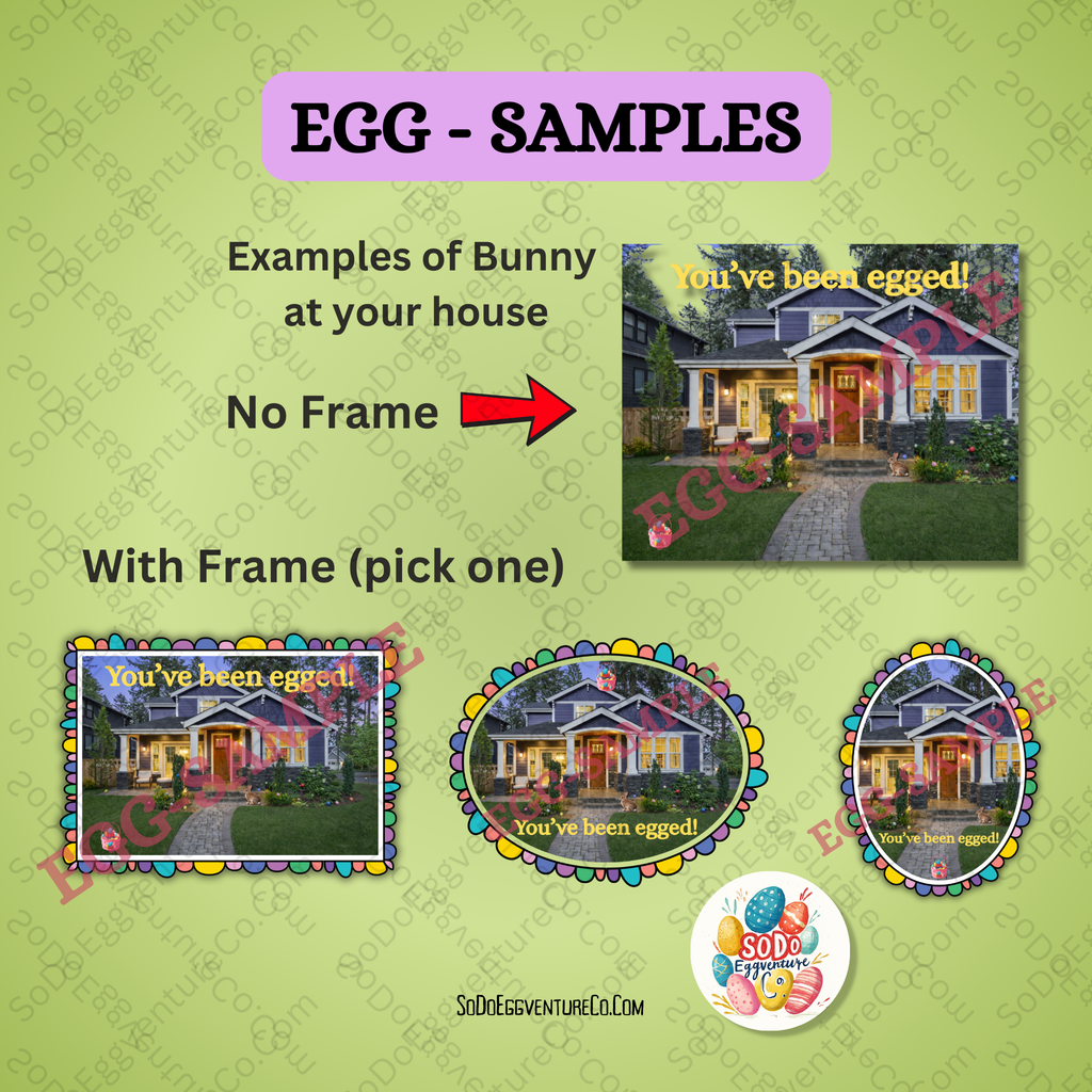 Bunny Photo Op – A Hoppin’ Fun Easter Surprise for Your Home!
