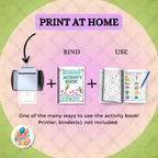 🌷 Spring Activity Book – Lots of Pages of Printable Fun for Kids!