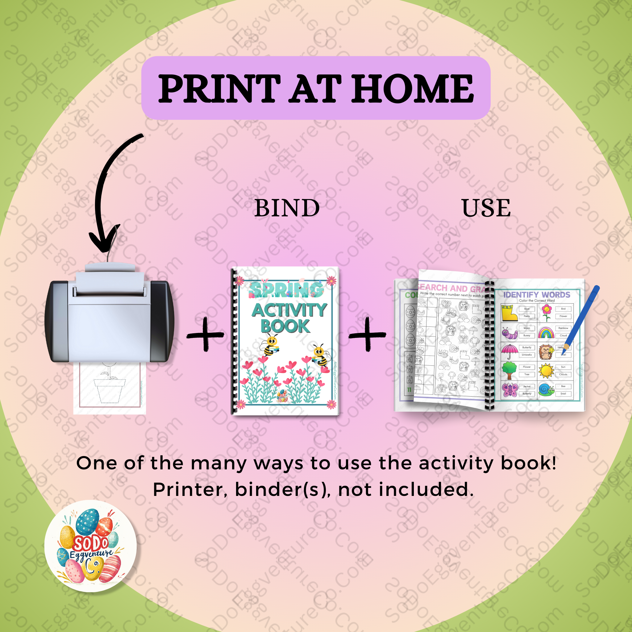 🌷 Spring Activity Book – Lots of Pages of Printable Fun for Kids!