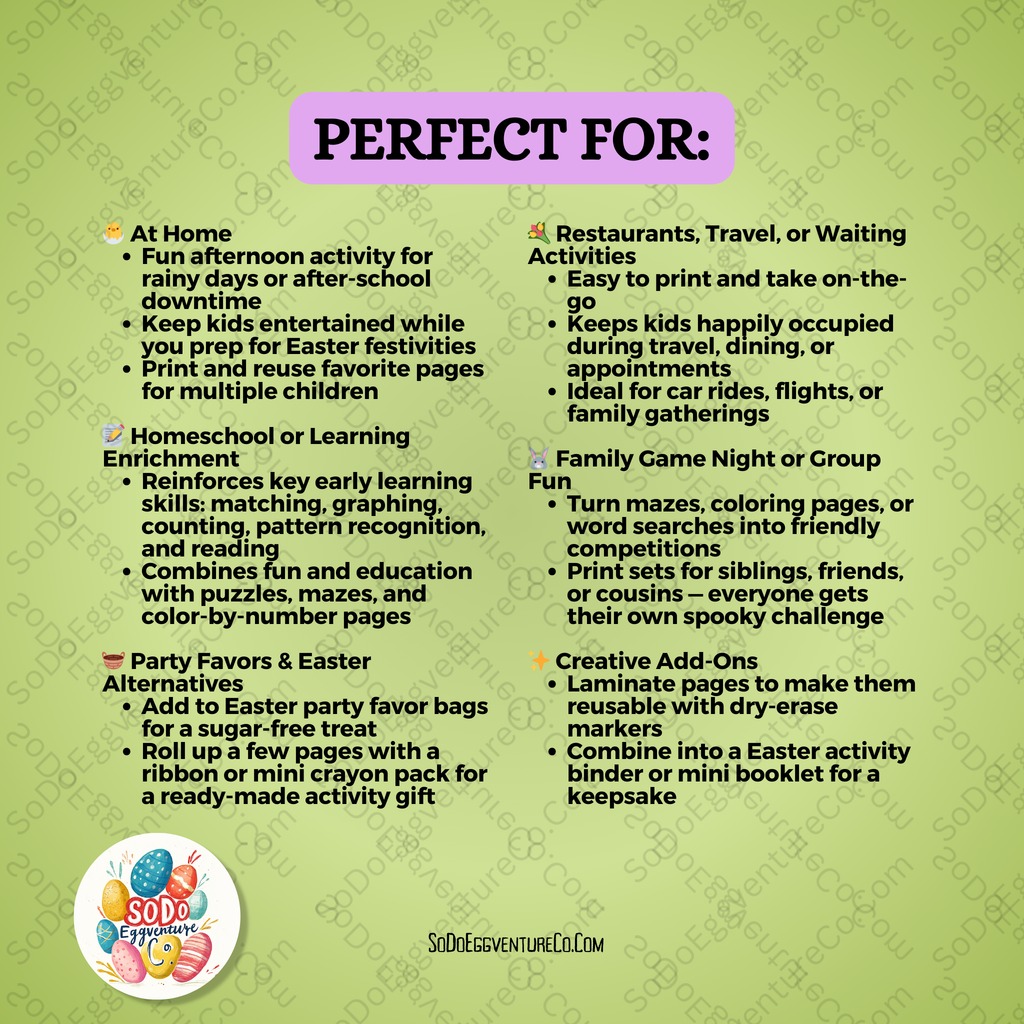 🌷 Spring Activity Book – Lots of Pages of Printable Fun for Kids!