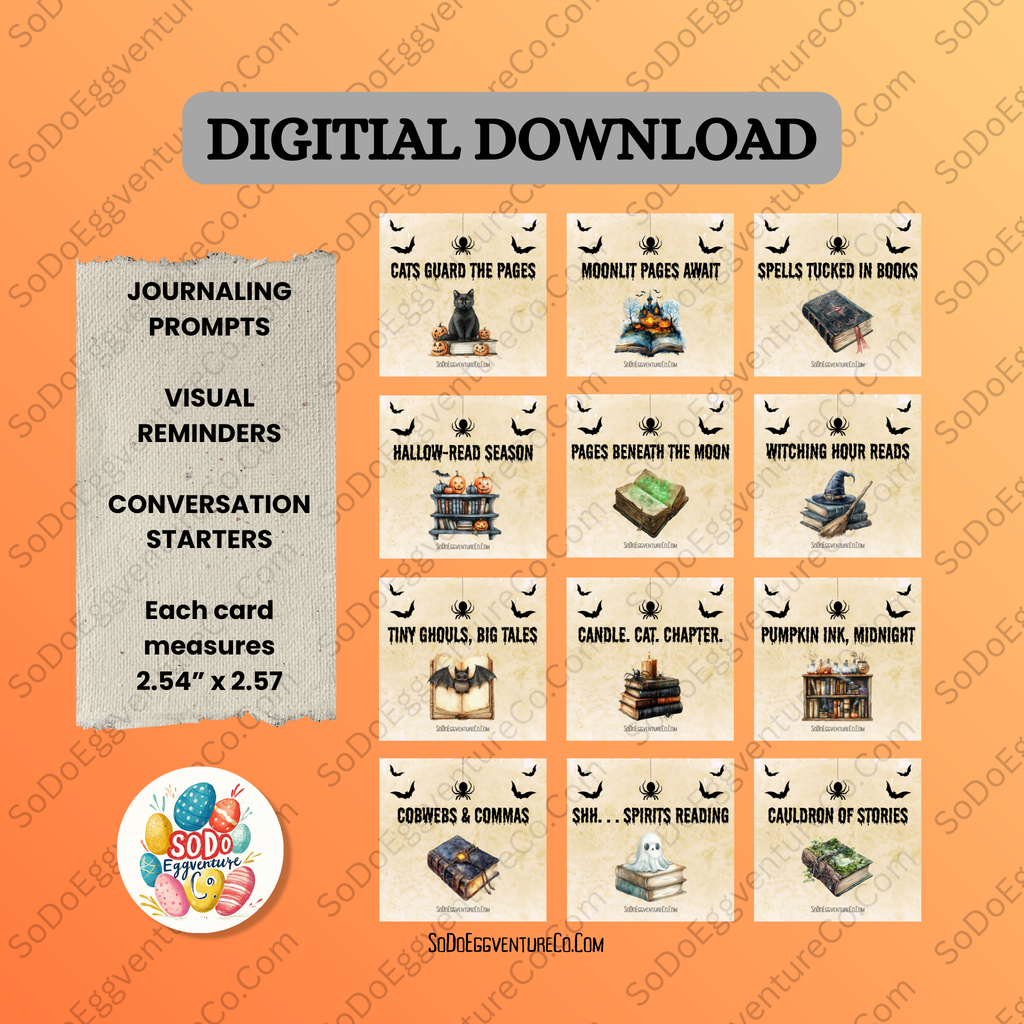 🎃 Spooky Affirmation|Lunch Cards – A Hauntingly Positive Treat!