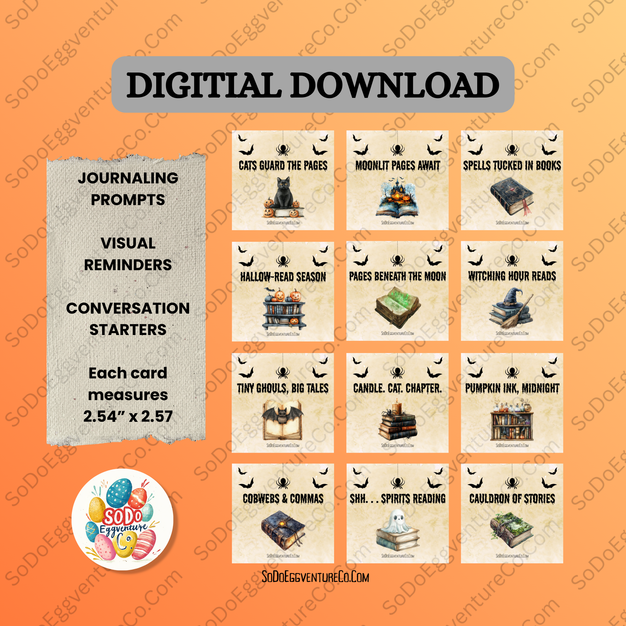 🎃 Spooky Affirmation|Lunch Cards – A Hauntingly Positive Treat!